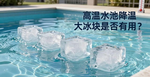 青白江区高温水池降温大冰块，到底管不管用？